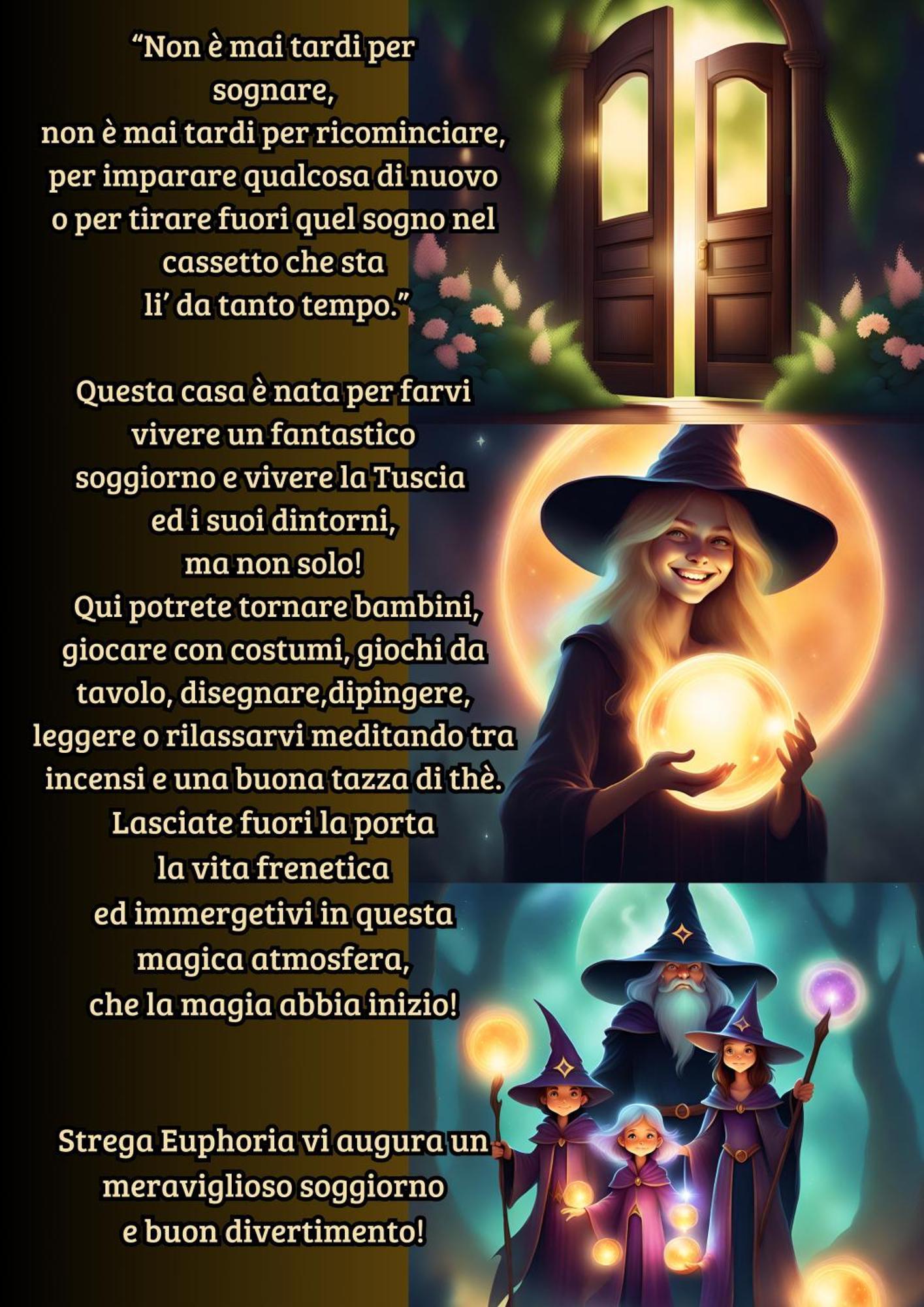 La Casa Di Strega Euphoria - Casa Vacanza Tra Arte E Magia Viterbo Eksteriør billede